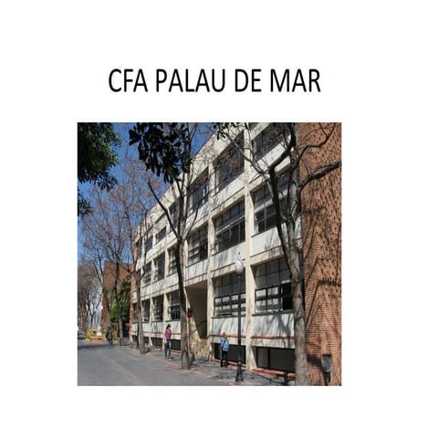 Cfa palau de ma rpresentacion
