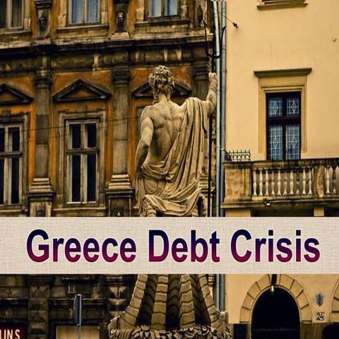 Goldman Sachs and Greek Debt Crisis