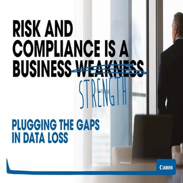 Risk and compliance is a Business Strength 