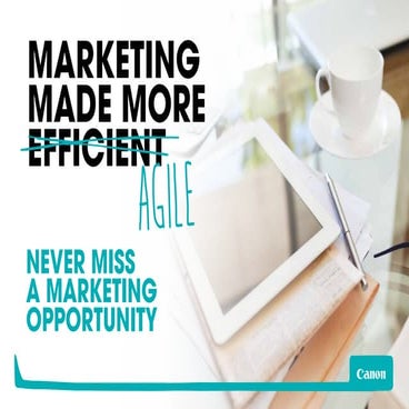 Marketing made more Agile