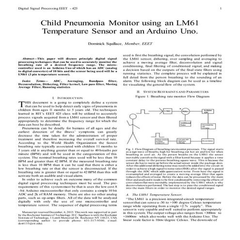 Child Pneumonia Monitor 