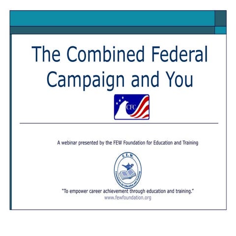 CFC - Support FEW Foundation - Slide Show PDF