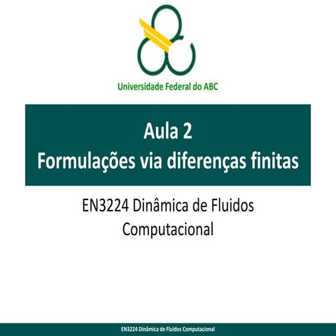 CFD Aula 2