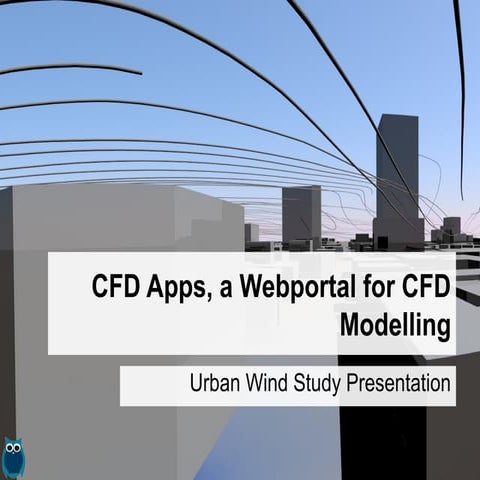 CFD Apps: Presentation of the Urban Wind Study App