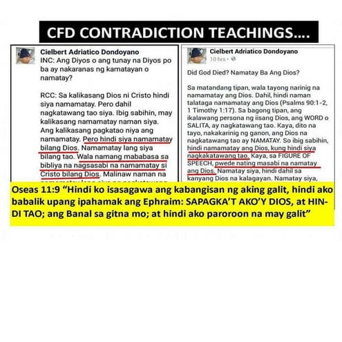Cfd contradiction "Cielbert A. Dondoyano