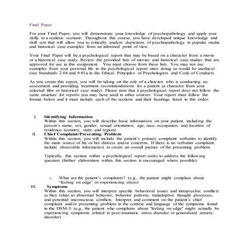 Final Paper- Abraham Lincoln