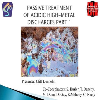 Cliff  Denholm, Stream Restoration ...