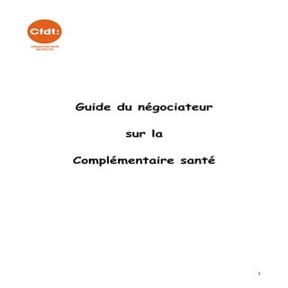 CFDT - guide de négociation en comp...