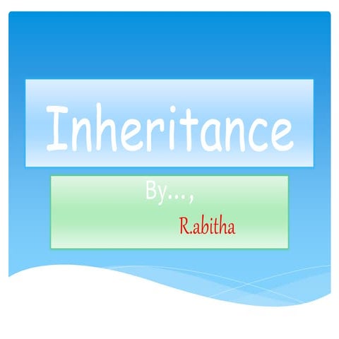 abitha-pds inheritance presentation