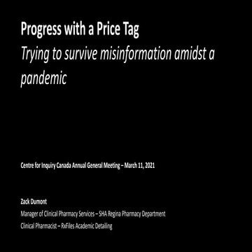 CFIC AGM Presentation on Misinformation