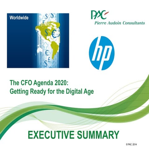 CFO Agenda 2020: Getting ready for the digital age