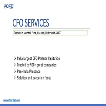 Shared cfo | PPTX