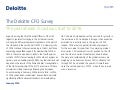 The Deloitte CFO Survey: 2015 Q4 A cautious start to 2016