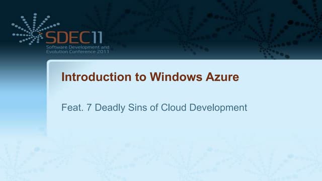 C fowler intro-azure