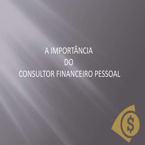 Consultor Financeiro Pessoal