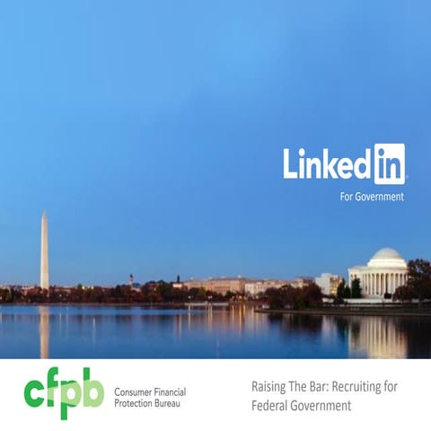 Raising the Bar: Recruiting for Federal Government [Webcast]
