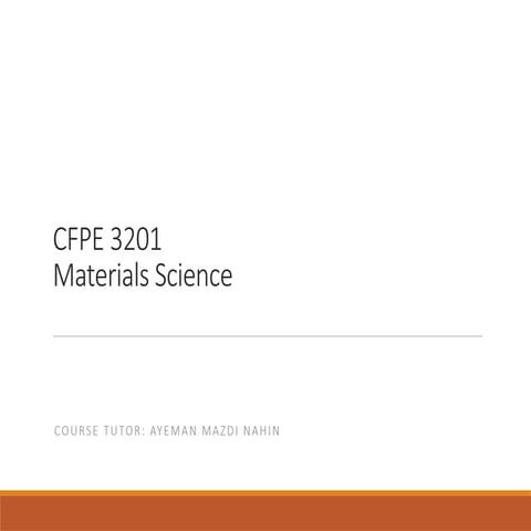 CFPE 3201 History of Metals, ChE, RUET.pptx