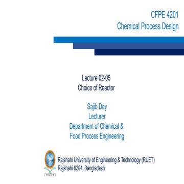 CFPE 4201 Choice of reactor Class T 1.pdf