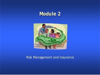 Risk Management and Insurance