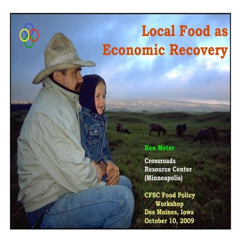 Local Food as Economic Recovery