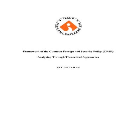 Common Foreign and Security Policy of EU