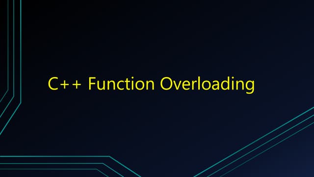 C++ Function Overloading.pptx