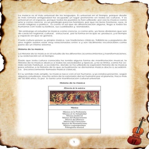 HISTORIA DE LA MÚSICA.ppt................ | PPT