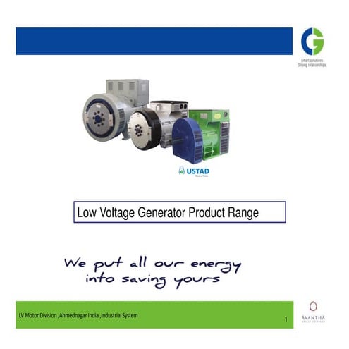 CG (Crompton Greaves) Alternators
