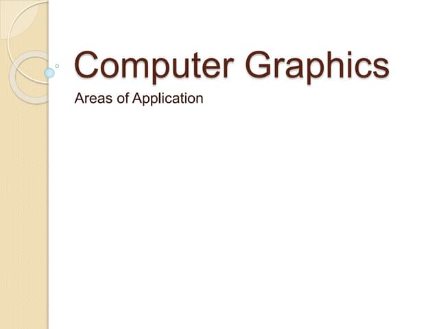 Cg applications