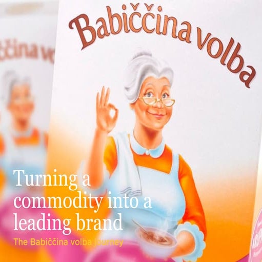 Babiccina volba new brand and packaging design creation