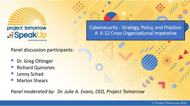 Cybersecurity - Strategy, Policy and Practice