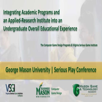 Scott M. Martin - Applied Research and Economic Development Innovation and En...