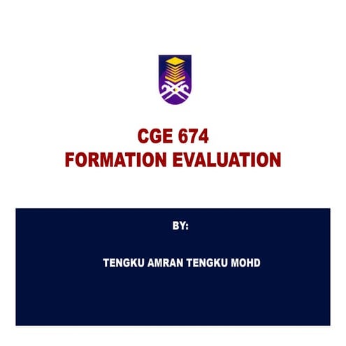 formation evaluation chapter 1