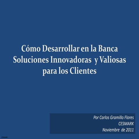  Soluciones Innovadoras en Banca