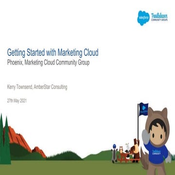 CG Getting Started with Marketing Cloud