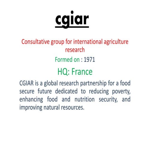 Cgiar