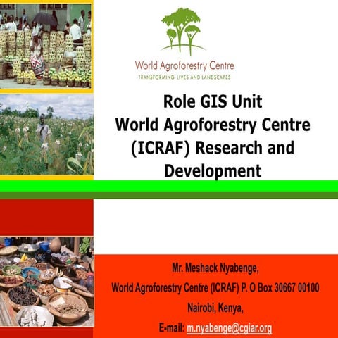 [Day 2] Center Presentation: ICRAF