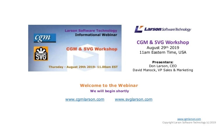Download Cgm And Svg Workshop 2019