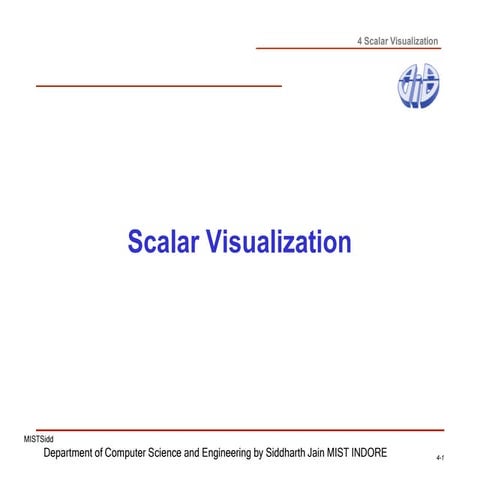 Sacalr Visaulaization for computer Graphics | PDF
