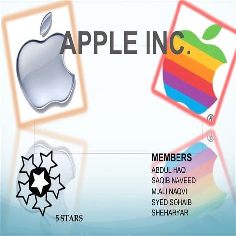 Apple presntation by MUHAMMAD ALI NAQVI