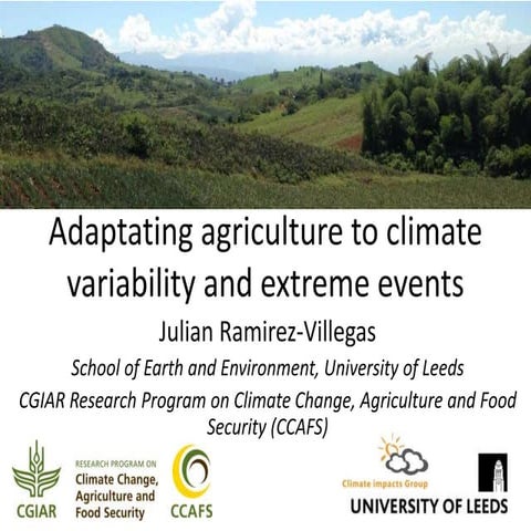 JRV – CGRA talk on variability and extremes