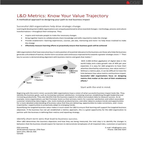 Finding Your Path to Value