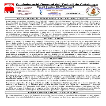 Hoja Informativa CGT150708