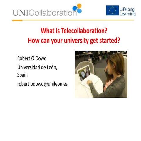 What is Telecollaboration?