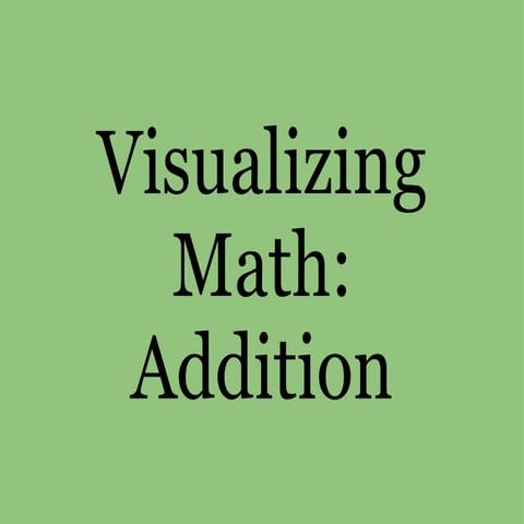 Visualizing Math: Addition | PPT