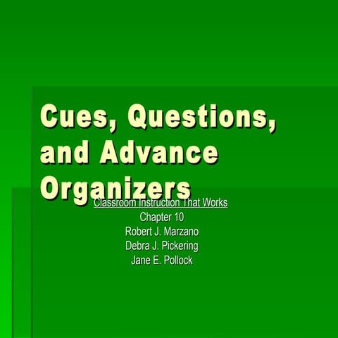 Ch. 10 cues, etc. revised