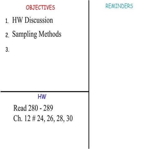 Ch. 12 Sampling Methods