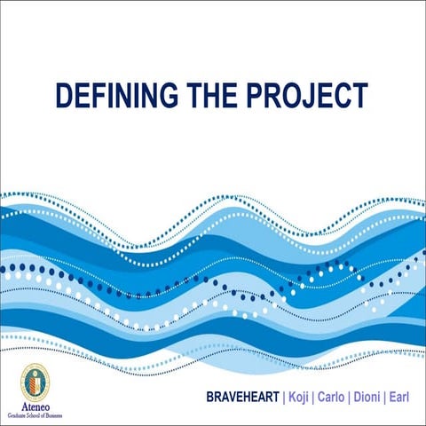 Defining The Project