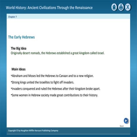 Ch.7 the hebrews and judaism 2003