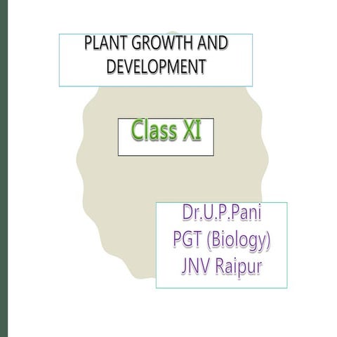 Chapter 15. Plant Growth and Development